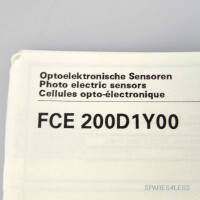 Baumer electric Optoelektronischer Sensor FCE 200D1Y00 OVP