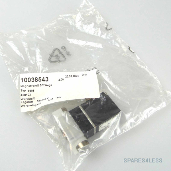 bürkert Magnetventil 6606 T 1/16 CC 00458103 OVP