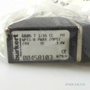 bürkert Magnetventil 6606 T 1/16 CC 00458103 OVP