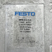 Festo Magnetventil MFH-3-1/2-s 7960 GEB