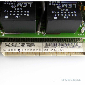Hauser HBV 1500/SEO Servoregler HBMR 115 B6-64S Serie: 13 GEB