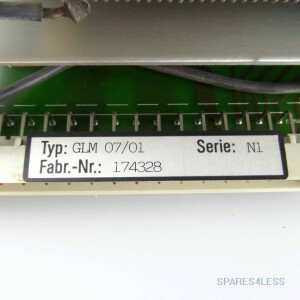 Hauser Servoregler GLM 07/01 Serie: N1 GEB