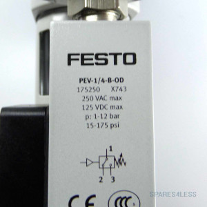 FESTO Wartungseinheit HE-D-Midi / PEV-1/4-B-0D / LFR-D-Midi / FRM-D-Midi GEB