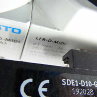 FESTO Wartungseinheit HE-...-D-Midi / LFR-D-Midi / SDE1-D10-G2-R14-C-P1-M8 GEB