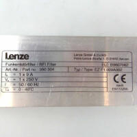 Lenze Funkenstörfilter 390304 EZ F1 009A002 GEB