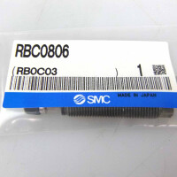SMC Stoßdämpfer mit Nylonkappe RBC0806 (RB0C03) OVP