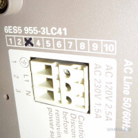 Simatic S5-135U/155U EG 6ES5 185-3UA12 OVP/REM