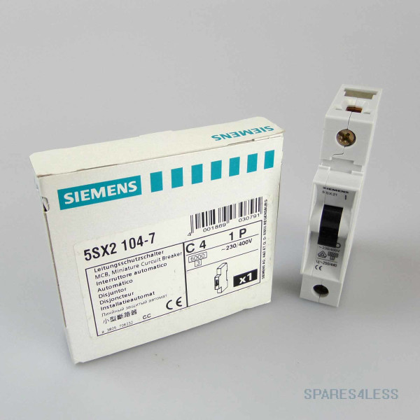 Siemens Leitungsschutzschalter 5SX2104-7 OVP