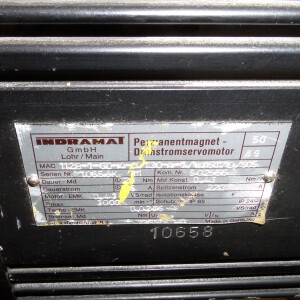INDRAMAT Servomotor MAC112B-1-GD-4-C/130-A-1/WI517L/S05 GEB