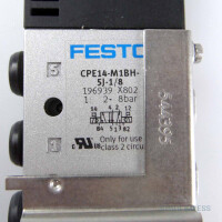 Festo Magnetventil CPE14-M1BH-5J-1/8 196939 + Halter CPE14-H5 544395 NOV