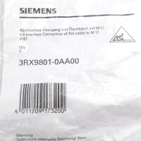 Siemens AS-Interface M12 Abzweig 3RX9801-0AA00 OVP