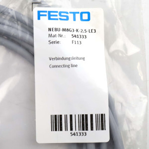 Festo Verbindungsleitung NEBU-M8G3-K-2.5-LE3 541333 OVP