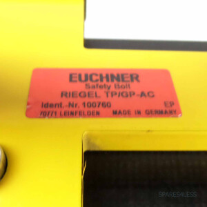 Euchner Sicherheitsriegel TP/GP-AC mit TP3/GP1 Schalter GEB