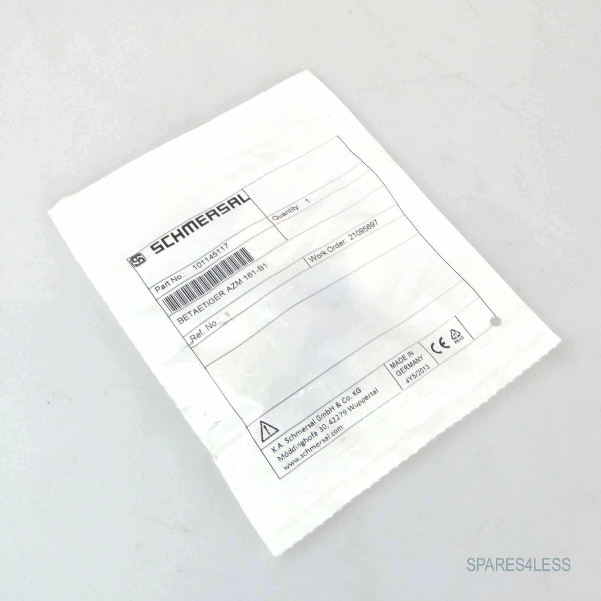 SCHMERSAL Betätiger AZM 161-B1 101145117 OVP