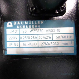 Baumüller Servomotor DSOG100S GEB