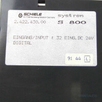 Schiele Systron S800 Input Modul 2.422.430.00 GEB