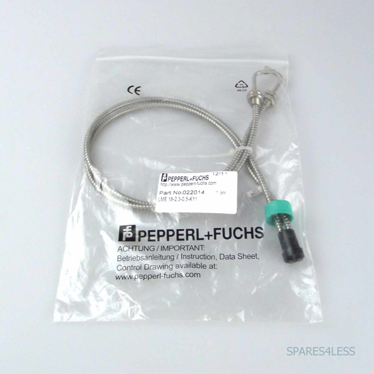 Pepperl+Fuchs Glasfaser-Lichtleiter LME18-2,3-0,5-K11 022014