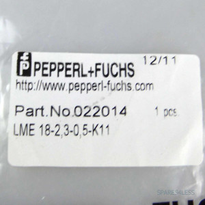 Pepperl+Fuchs Glasfaser-Lichtleiter LME18-2,3-0,5-K11 022014 OVP