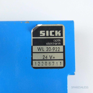 SICK Reflexions Lichtschranke WL20-922 GEB