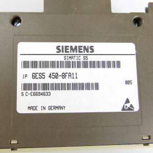Simatic S5 DO450 6ES5 450-8FA11 E-Stand:01 OVP