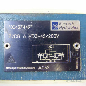 Rexroth Druckbegrenzungsventil Z2DB 6 VD3-42/200V R900437449 NOV
