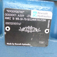 Rexroth Wegeventil 4WRZ 10 W8-50-70/6EG24N9ETK4/D3M / 3DREP 6 C-20=25EG24N9K4/M=00 NOV