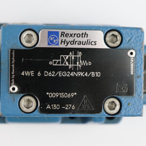 Rexroth Wegeventil 3WEH 16 A7-71/6EG24N9S2K4/B10D3 / 4WE 6 D62/EG24N9K4/B10 NOV