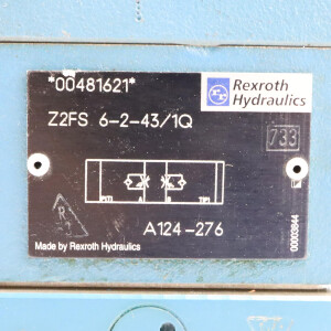 Rexroth Wegeventil 3WEH 16 A7-71/6EG24N9S2K4/B10D3 / 4WE 6 D62/EG24N9K4/B10 NOV