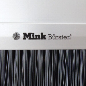 Mink Leistenbürste STL2000 1000x75x8,7mm schwarz/glatt (8Stk.) NOV