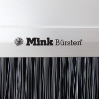 Mink Leistenbürste STL2000 1000x75x8,7mm schwarz/glatt (8Stk.) NOV