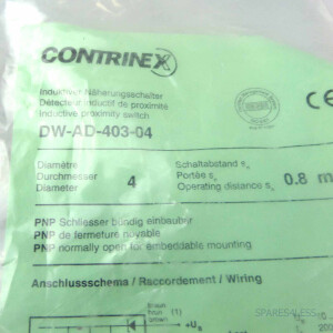 CONTRINEX Induktiver Näherungsschalter DW-AD-403-04 028071 OVP