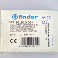 Finder Zeitmodul 86.20.0.024 24V DC OVP