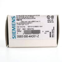 Siemens RONIS Schlüssel Schalter 3SB3000-4AD01-Z SB30 OVP