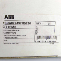 ABB Lasttrennschalter OT16M3 1SCA022497R0220 OVP