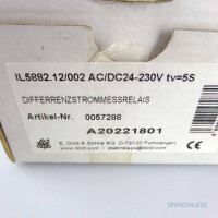 E.Dold & Söhne KG Differenzstrommeßrelais IL5882.12/002 0057288 OVP
