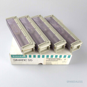 Simatic S5 Frontstecker 4 Stück 6ES5 497-4UB12 OVP