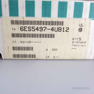 Simatic S5 Frontstecker 4 Stück 6ES5 497-4UB12 OVP