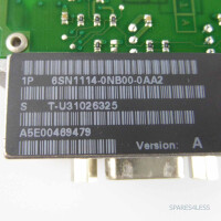 Simodrive 611 Optionseinschub Profibus 6SN1114-0NB00-0AA2 Version: A GEB