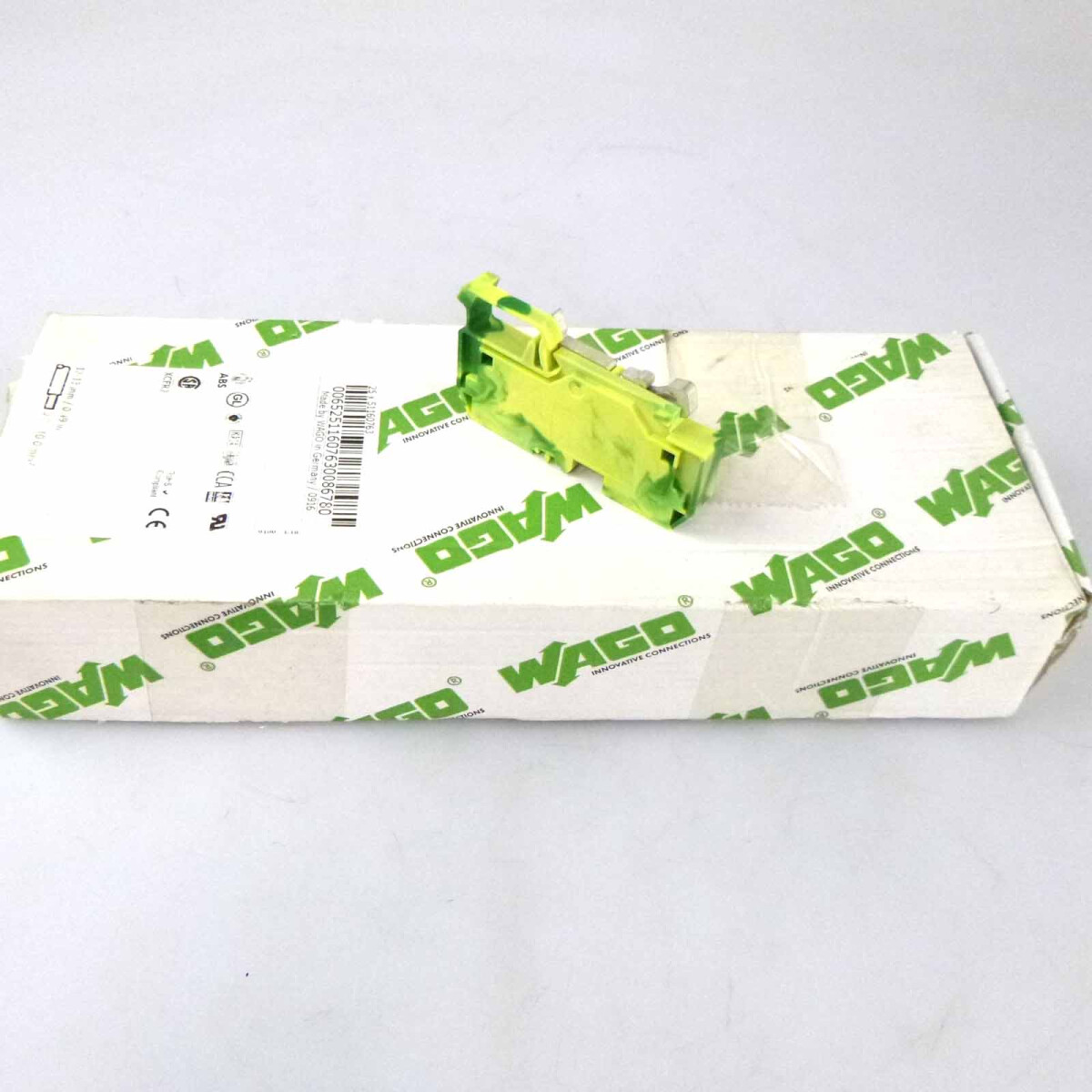 WAGO 2-Leiter-Schutzleiterklemme 284-907 (25Stk.) OVP