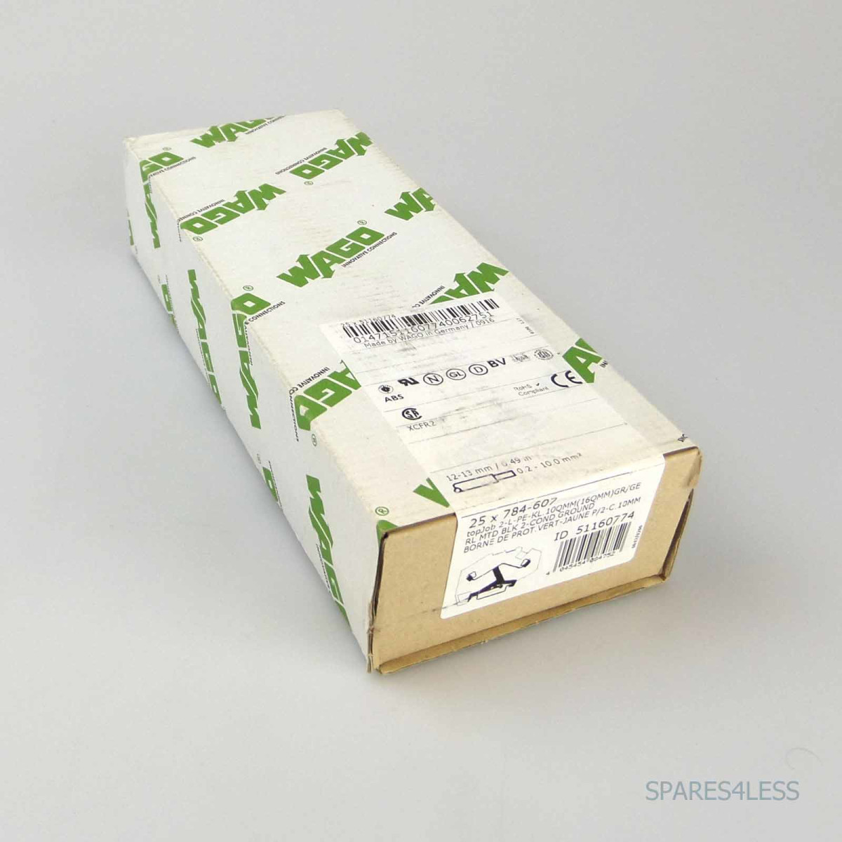 WAGO 2-Leiter-Schutzleiterklemme 784-607 (25Stk) OVP