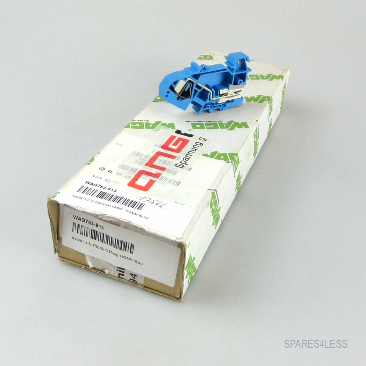 WAGO 1-Leiter-Trennklemmen 783-613 (17Stk.) OVP