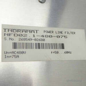 Rexroth INDRAMAT Netzfilter NFD02.1-480-075 GEB