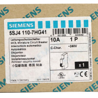 Siemens Leitungsschutzschalter 5SJ4110-7HG41 OVP