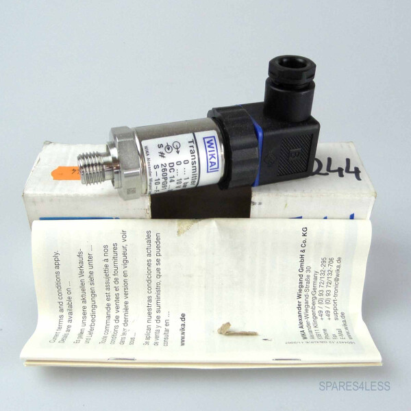 WIKA Druckmessumformer / Transmitter S-10-F-SBD-HD-ZGA4ZAZ-ZZZ OVP