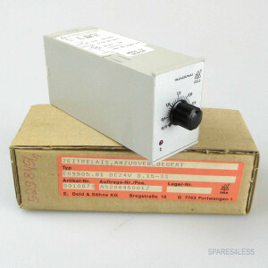 E.Dold & Söhne KG Zeitrelais E09905.81 DC24V 0,15-3S OVP