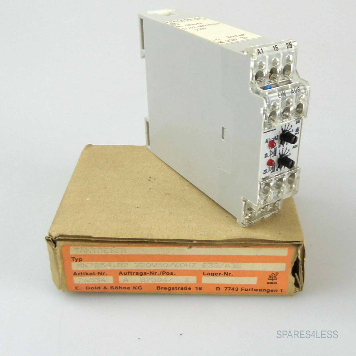 E.Dold & Söhne Taktgeber MK7854.82 220V 50/60HZ E3S