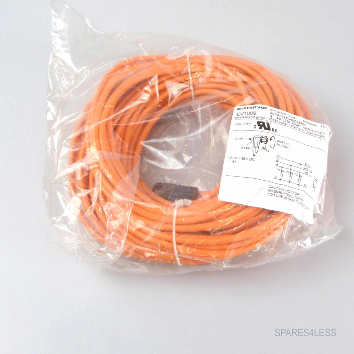 ifm Verbindungskabel ecomat 400 EVT009 ADOAH043VAS0025E04 OV