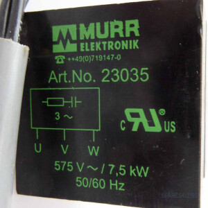 MURR ELEKTRONIK Entstörmodul Art.No. 23035 GEB