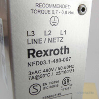 Rexroth INDRAMAT Netzfilter NFD03.1-480-007 R911286917 OVP