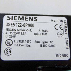 Siemens Positionsschalter 3SE5122-0PA00 OVP